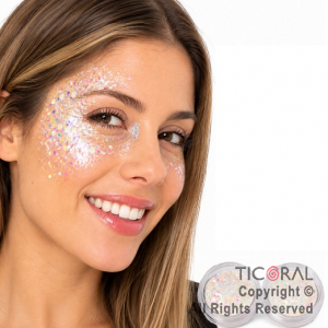 MAQUILLAJE ARTISTICO GLITTER IRIDISCENTE IRIDISCENTE (BLISTERS 2 UNID - 4 GR) (PACK X 3 BLISTERS)